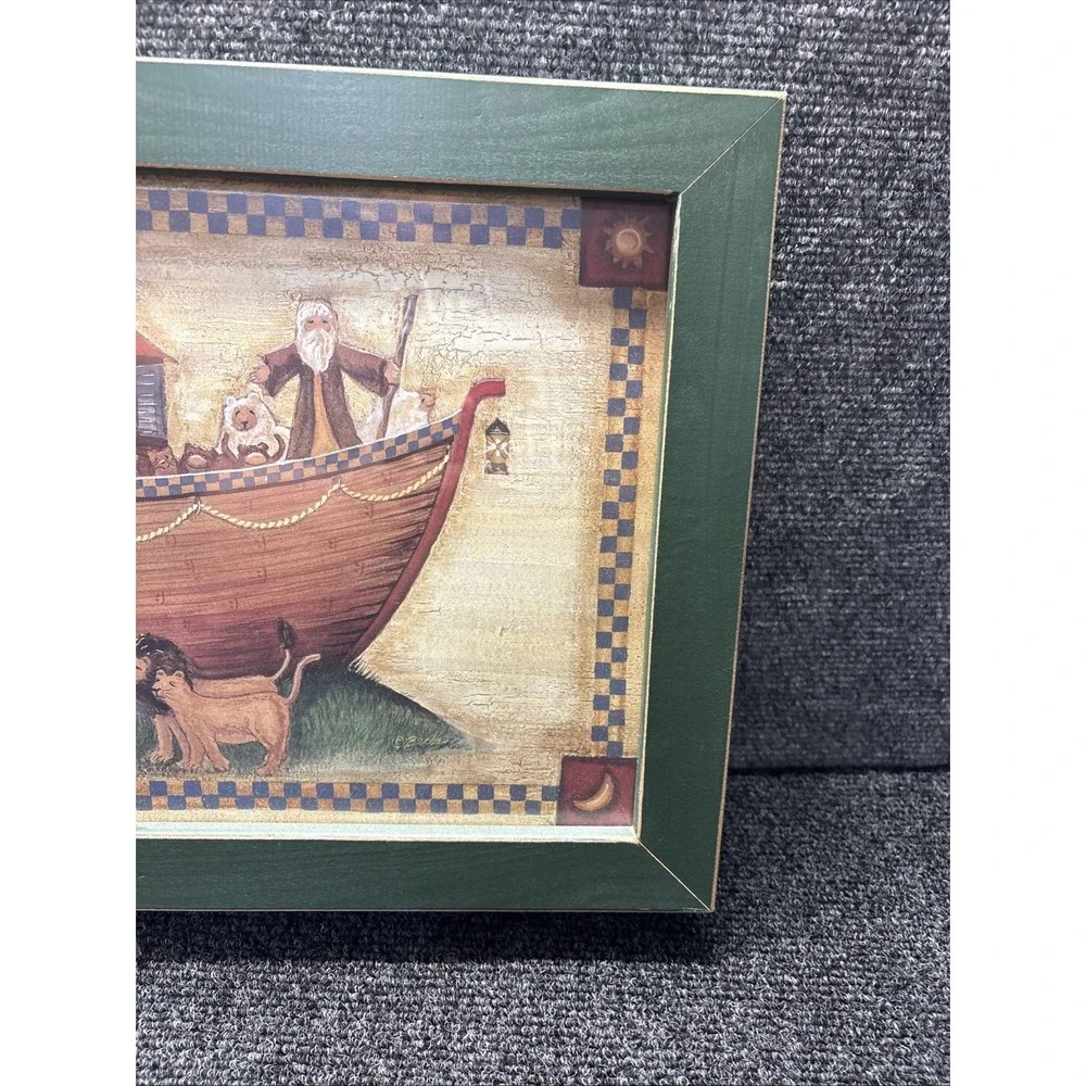 Noahs Ark Picture Animal Frame~12